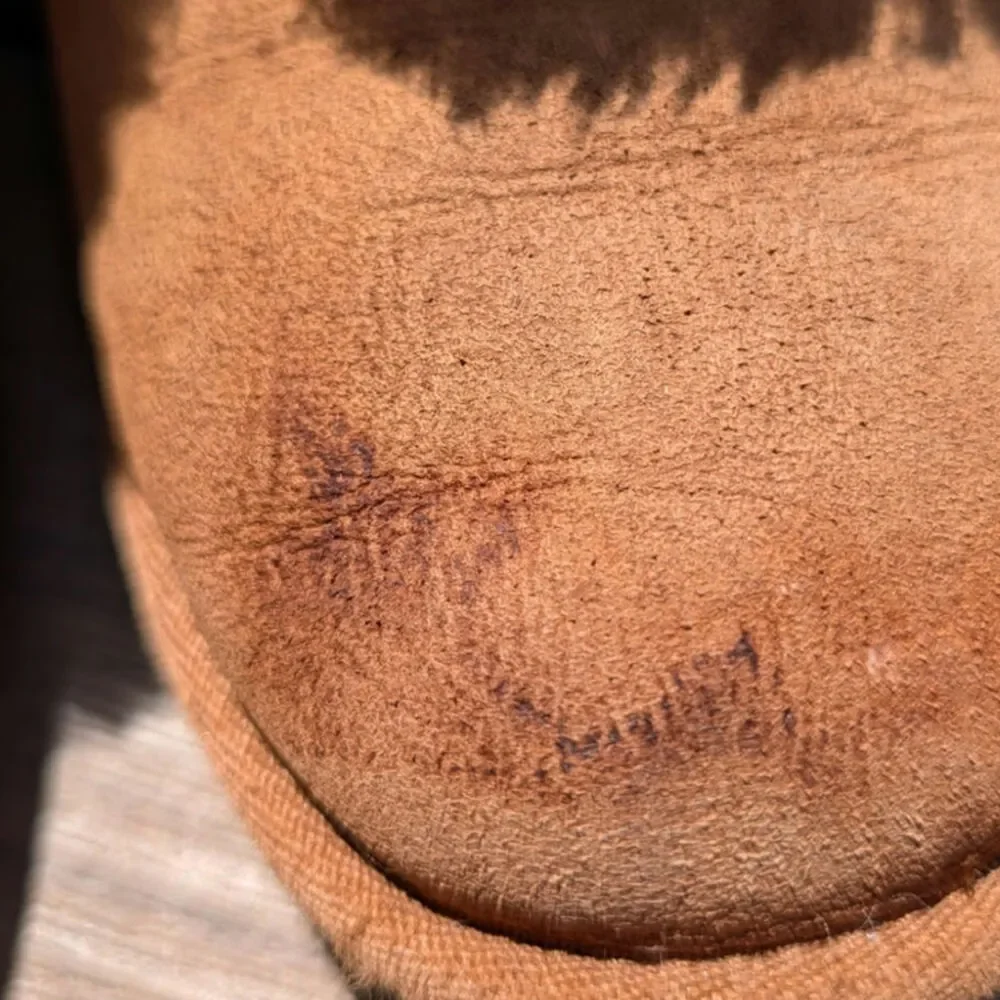 Womens UGG® Mini Bailey Bow II Boot - Chestnut Size 4
